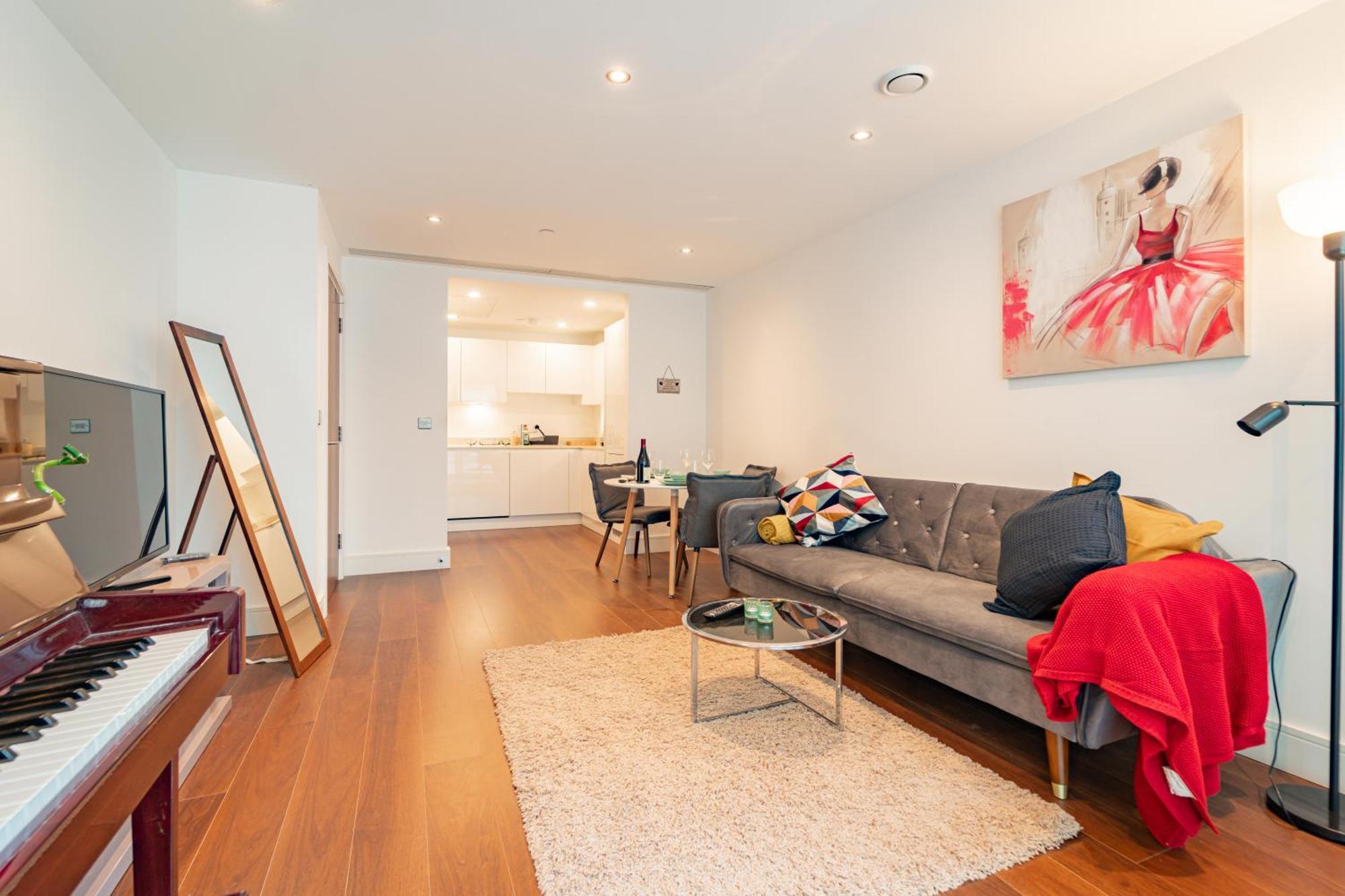 Stylish And Comfortable Canary Wharf Apartment Perfect For Long Stays Londra Esterno foto